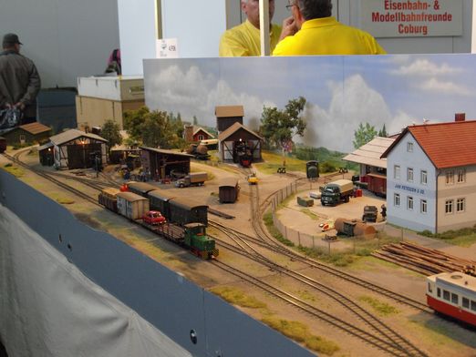 Auch der &Uuml;bergabebahnhof wusste zu gefallen