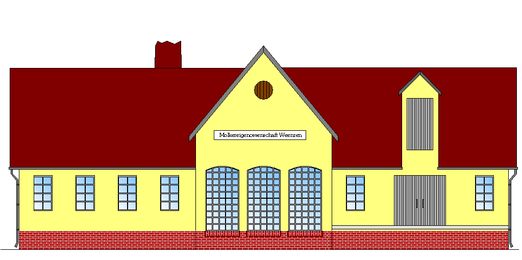 Molkerei - Gleisseite