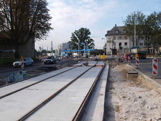 Vorbei an der Friedberger Warte