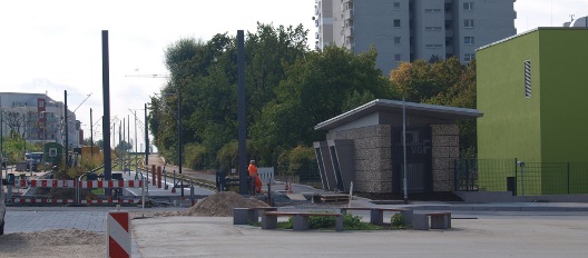Endhaltestelle Gravensteiner Platz