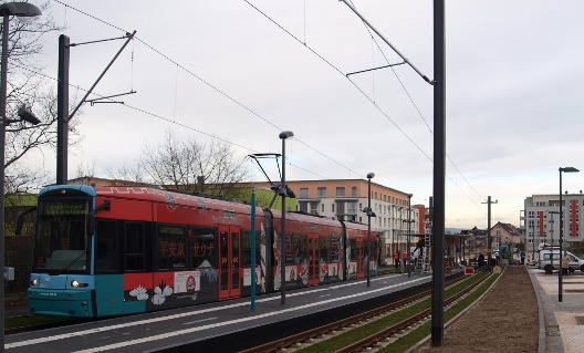 Straßenbahn in Preungesheim