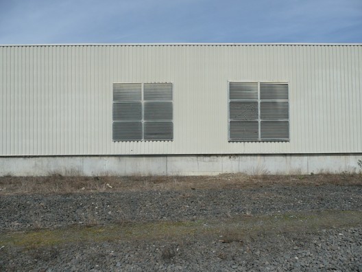 Ein Obstlagerhaus im Frankfurter Osthafen, fotografiert im Jahre 2010