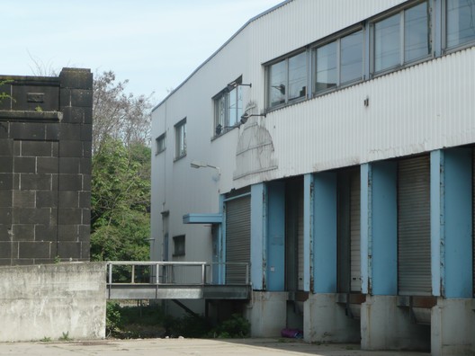 Ein Obstlagerhaus im Frankfurter Osthafen, fotografiert im Jahre 2010