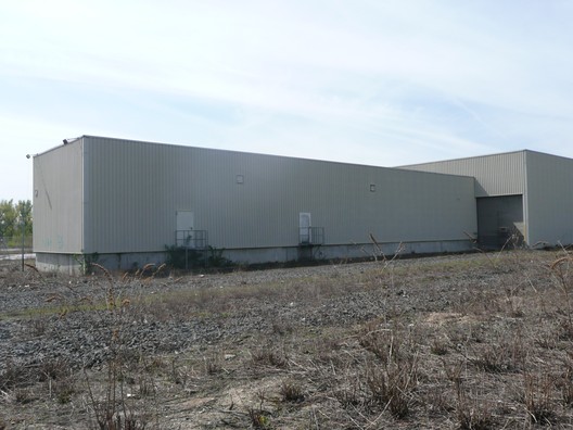 Ein Obstlagerhaus im Frankfurter Osthafen, fotografiert im Jahre 2010