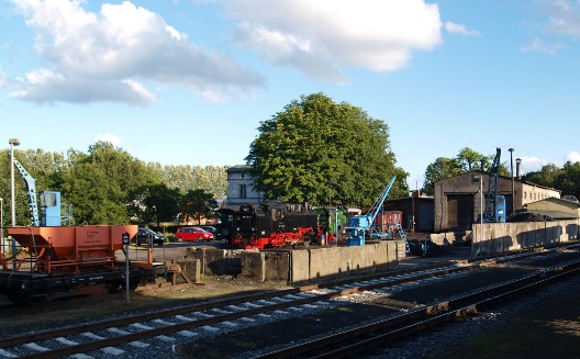 Abendruhe im Bw Putbus