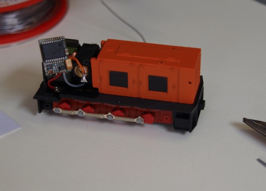 Heeresfeldbahndiesel von Bemo