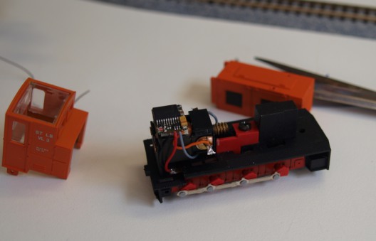 Heeresfeldbahndiesel von Bemo