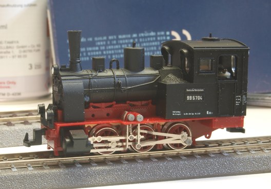 Die fertige Spreewald-Lok