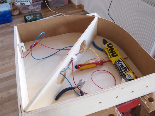 H0m-Bogenmodul: Verdrahtung