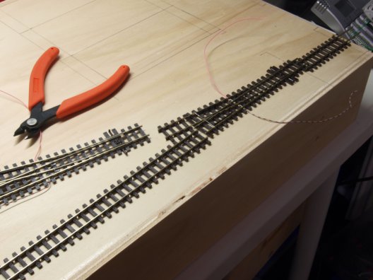 Gleise und Weichen anpassen