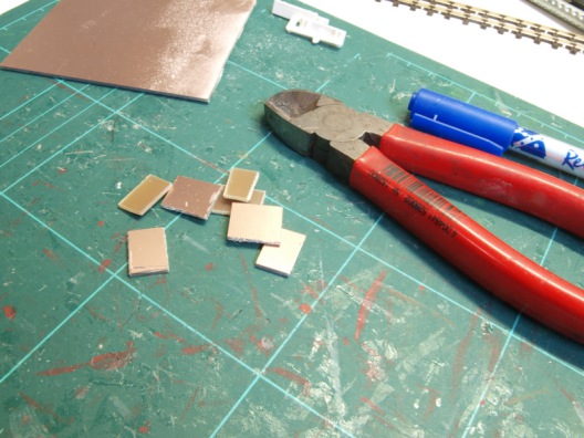 Schwellen aus Platinenmaterial