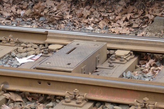 Straßenbahn-Weiche