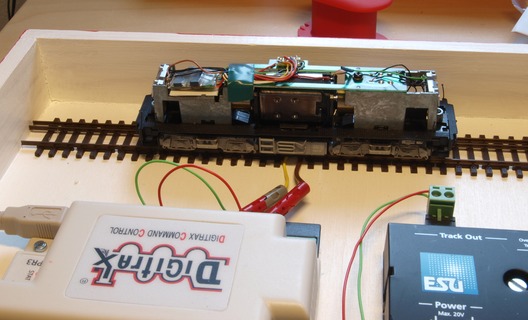 Digitalumbau der 112 von Brawa