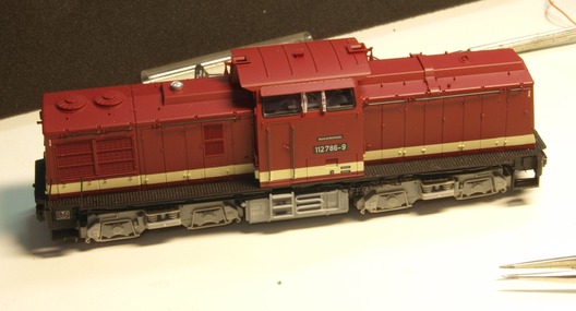 Digitalumbau der 112 von Brawa