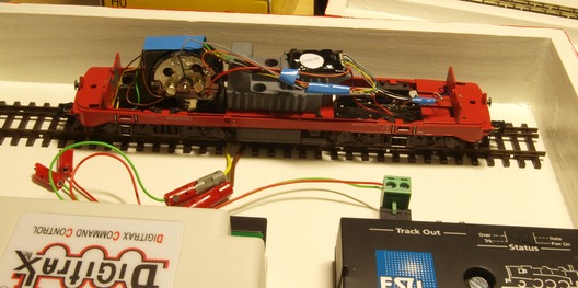 Digitalumbau Fleischmann 218