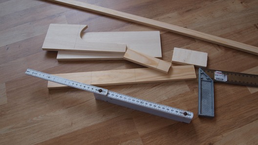 Ansatzstück mit Ziehgleis für die Tram