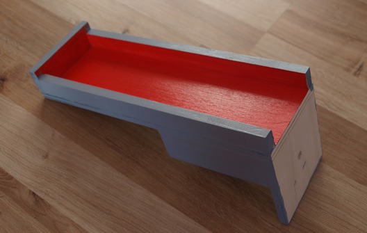 Ansatzstück mit Ziehgleis für die Tram