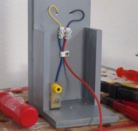 Ansatzstück mit Ziehgleis für die Tram