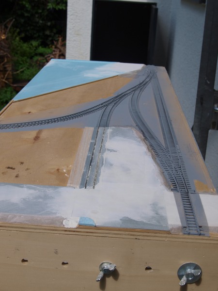 Baufortschritte auf den Trambahn-Modulen