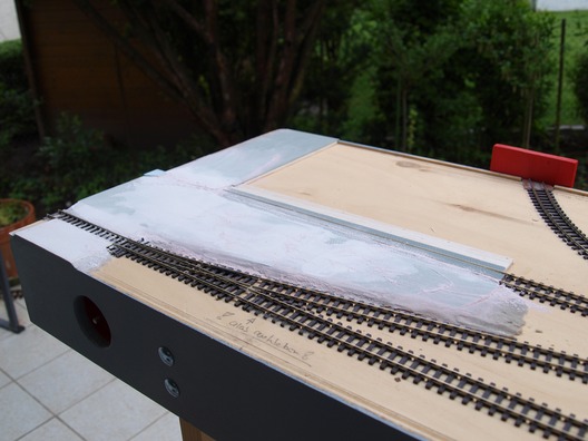 Baufortschritte auf den Trambahn-Modulen