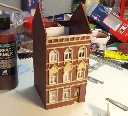 Baufortschritte auf den Trambahn-Modulen