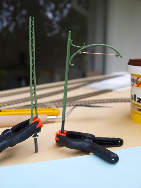 Baufortschritte auf den Trambahn-Modulen