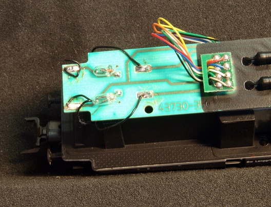 Umbau Roco 212 von AC auf DC