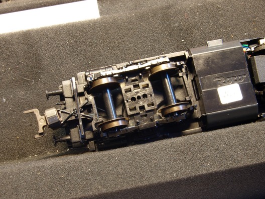 Umbau Roco 212 von AC auf DC