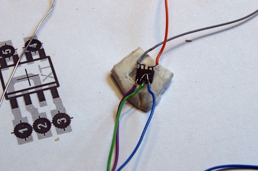 Umbau Roco 212 von AC auf DC