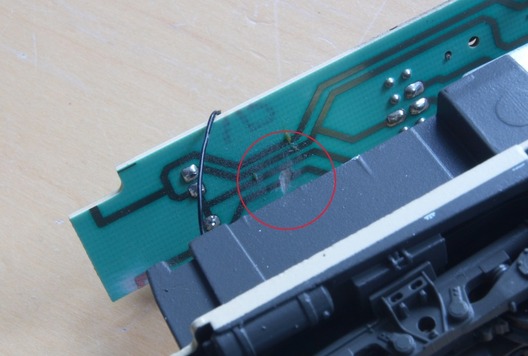 Umbau Roco 212 von AC auf DC