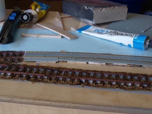 Baufortschritte bei den Straßenbahnmodulen