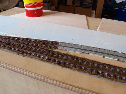 Baufortschritte bei den Straßenbahnmodulen