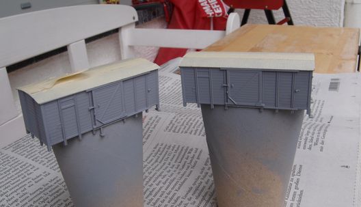 Baufortschritte bei den Straßenbahnmodulen