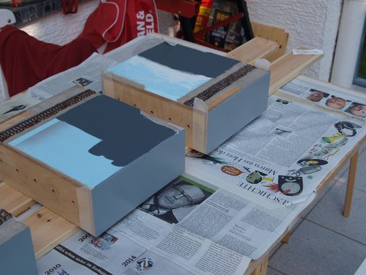 Baufortschritte bei den Straßenbahnmodulen