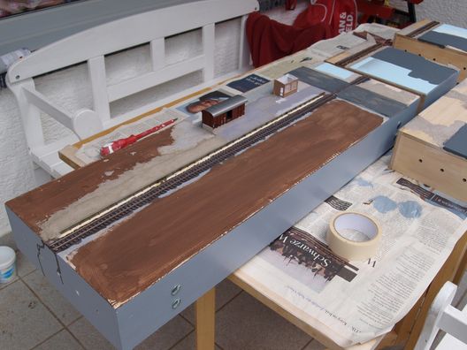 Baufortschritte bei den Straßenbahnmodulen