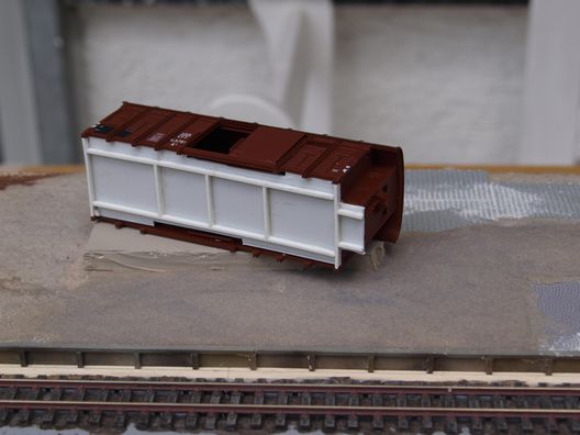 Baufortschritte bei den Straßenbahnmodulen