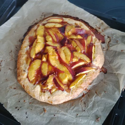 Tarte mit Nektarinen