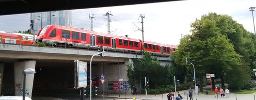 Eine Stunde in Köln Messe/Deutz