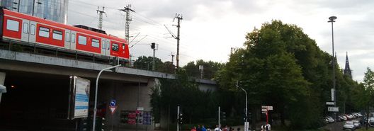 Eine Stunde in Köln Messe/Deutz