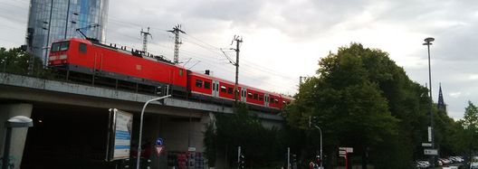Eine Stunde in Köln Messe/Deutz