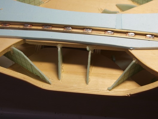 Landschaftsrohbau auf den Trammodulen