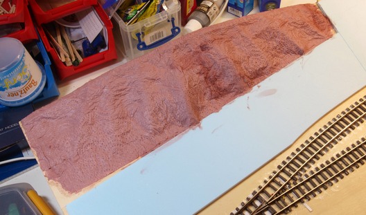 Landschaftsbau auf den Trammodulen