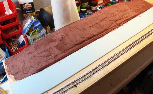 Landschaftsbau auf den Trammodulen