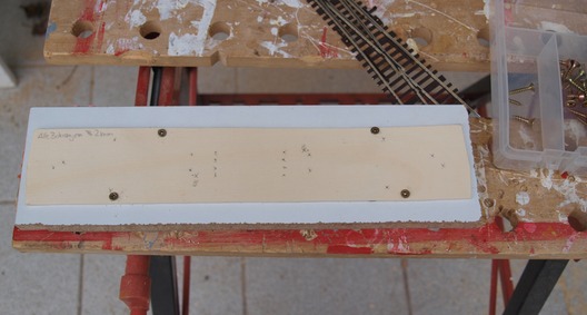 Umbau der RocoLine-DKW mit Herzstücken von Michael Weinert