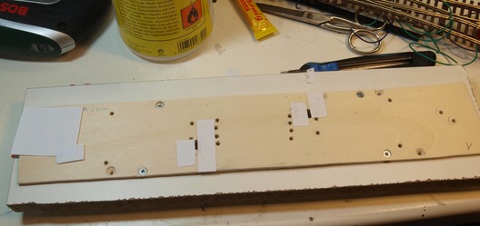 Umbau der RocoLine-DKW mit Herzstücken von Michael Weinert