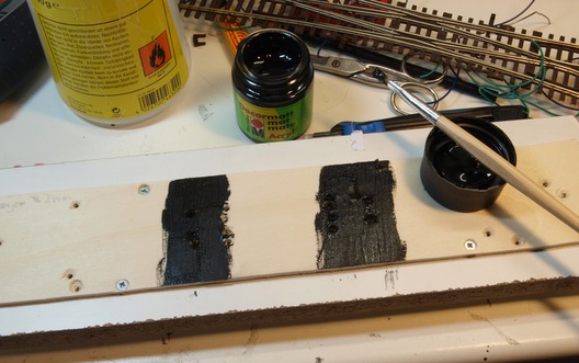 Umbau der RocoLine-DKW mit Herzstücken von Michael Weinert