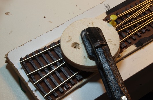 Umbau der RocoLine-DKW mit Herzstücken von Michael Weinert