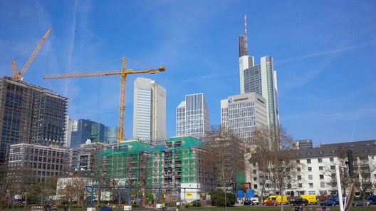 Eine Fahrt auf dem Main in Frankfurt