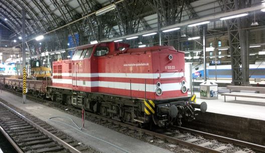 Nachts auf dem Frankfurter Hauptbahnhof