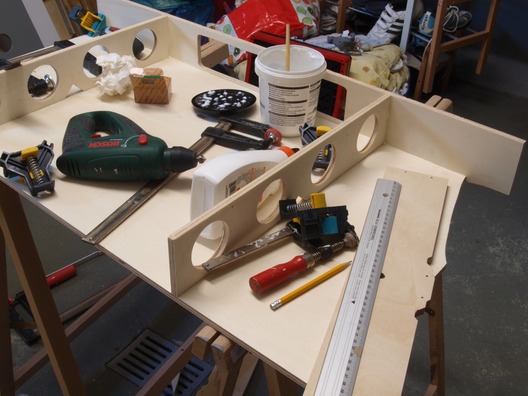 Segmentkasten für das Hartsteinwerk in Bischofsheim